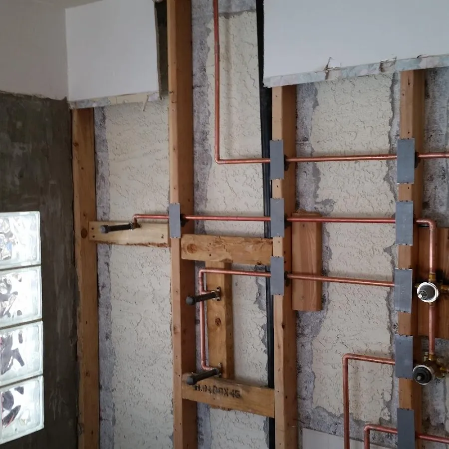 Copper pipe installation for Burst Pipe Repair in Pittsford